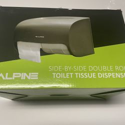 Alpine Dual Toilet Paper Dispenser