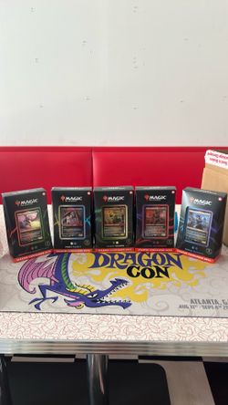 MTG Starter commander deck set all 5 Magic the Gathering