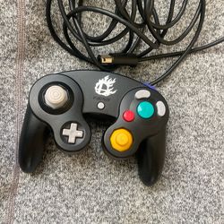 Nintendo Official Super Smash Bros. Black Classic GameCube Controller