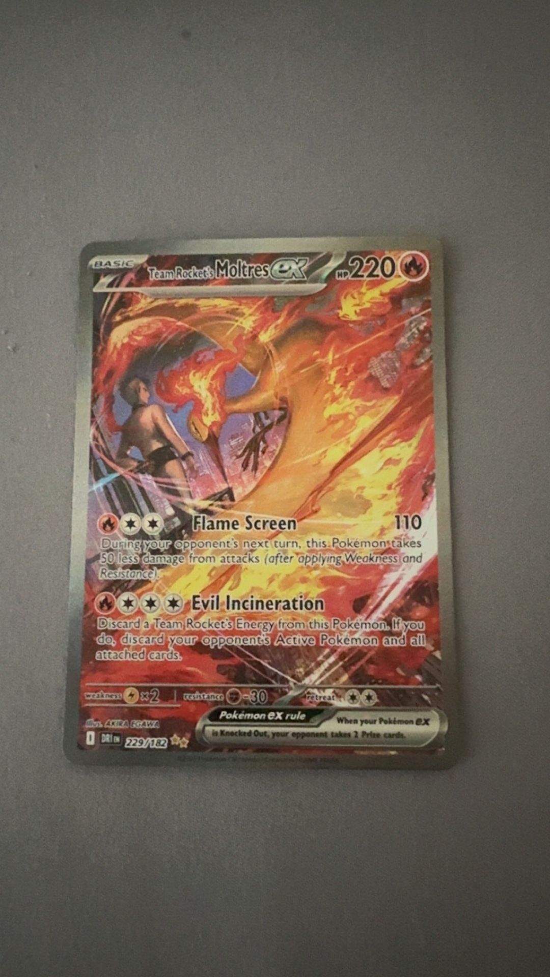 Team Rockets Moltres 229/182