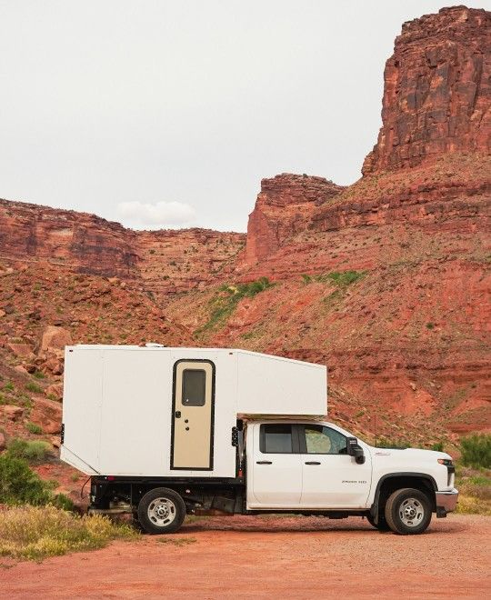 Truck Camper & 2021 Chevy Silverado 2500