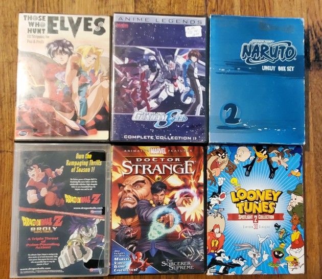 Anime DVD Lot