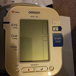 Omron HEM-780 blood pressure monitor