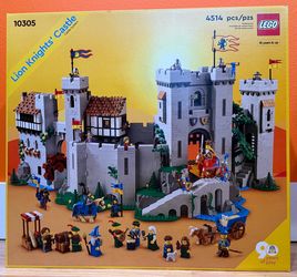 LEGO Lion Knights’ Castle #10305 New Sealed Box