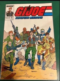 1987 GI Joe European Missions # 1 Comic Book