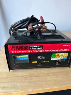 Chicago Electric Charger And Engine Starter
