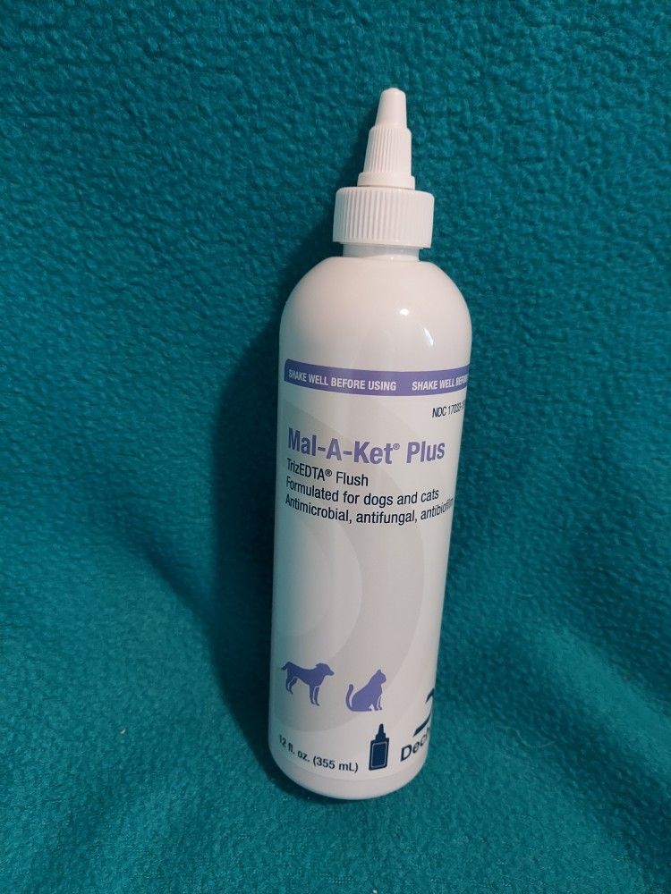 Mal-a-Ket Plus Dog Ear Wash Unopened