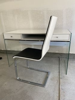 Desktop And Chair