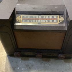 Old Tube Radio Not Working Great Man Cave $25