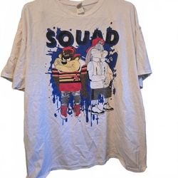 Embrace your playful side with this fun Looney Tunes graphic t-shirt featuring i