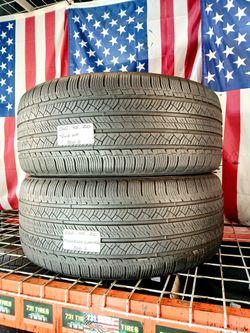 265/45R20 MICHELIN LATITUDE TOUR HP ALL SEASON TOURING AUDI BMW PORSCHE MERCEDES BENZ 265 45 20 Set of 2 Used Tires
