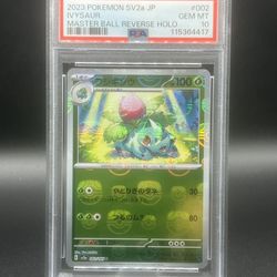 Ivysaur Masterball Jap. Holo
