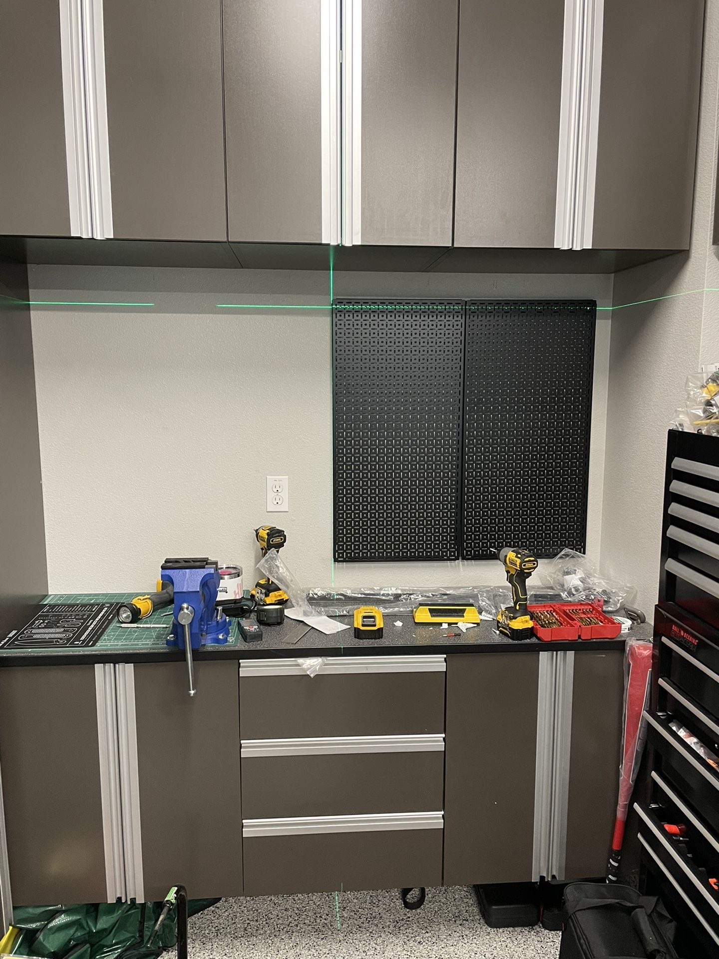 OmniWall / Wall Control Metal Pegboard Garage Organization Panel And