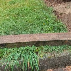 Free Railroad Tie / Treated Lumber (Not $1)