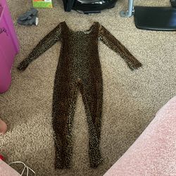 Girls Cheetah for body costume
