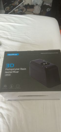new 3d resin heated mixer