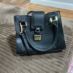 Steve Madden Purse black and gold