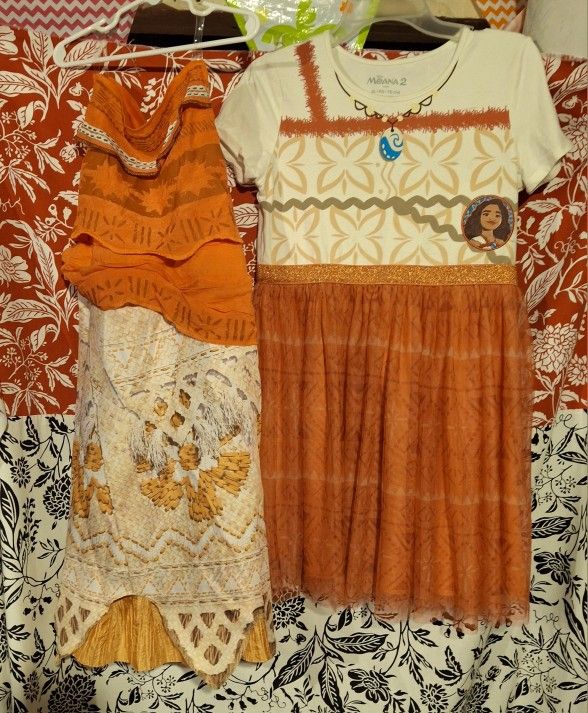 MOANA COSTUMES-7/8  & 14