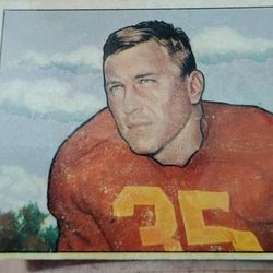 2-  1950 Bowman Football Cards