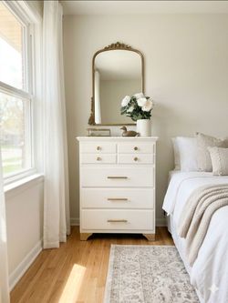 White Wooden Dresser Northern Suffolk