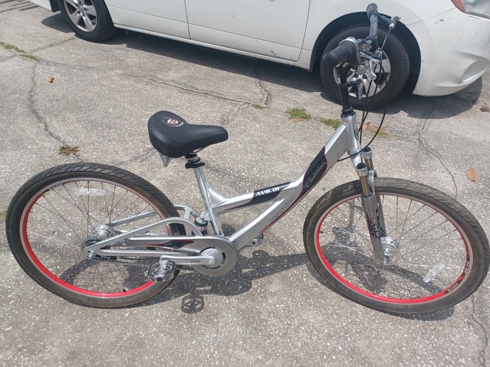 New Cadillac AV8.0i 8 Speed Internal hub full suspension Bike Bicycle Bought And Never Used. Medium Large Frame - $140 FIRM