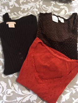 Small Size Long Sleeve Knitted Tops