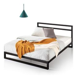 Zinus Full Black Metal bed frame 