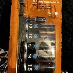 Spyder Metric Deep Impact Socket Set