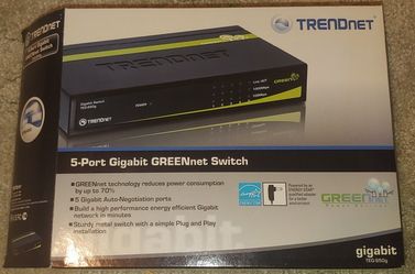 TrendNet 5-port Gigabit Ethernet switch