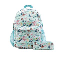 2-in-1 Kids Backpack & Pencil Pouch Set, Elementary School Backpack for Kids