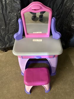 Child’s Vanity With Stool