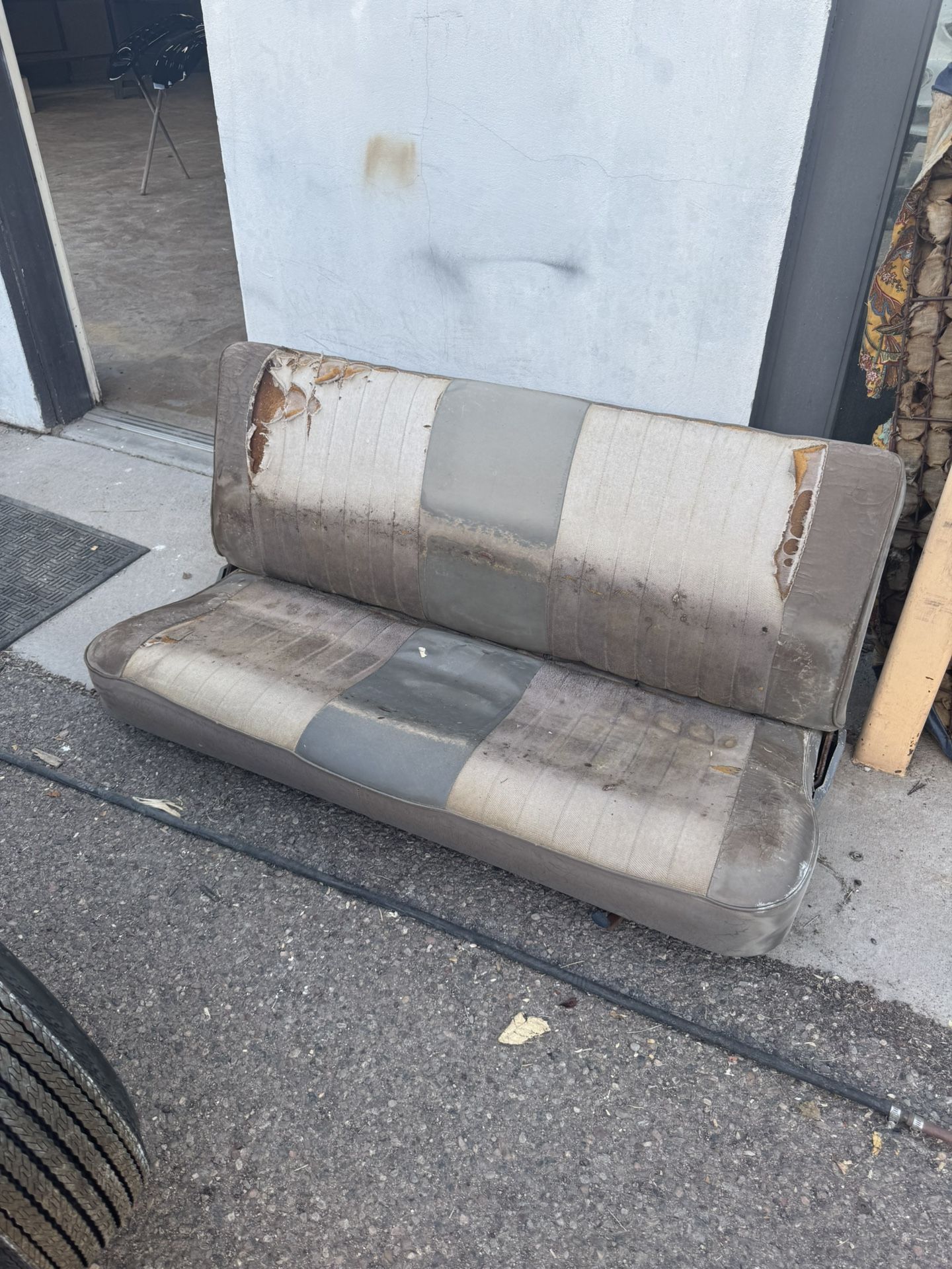 Chevy Square Body Bench Seat . Needs Upholstry.