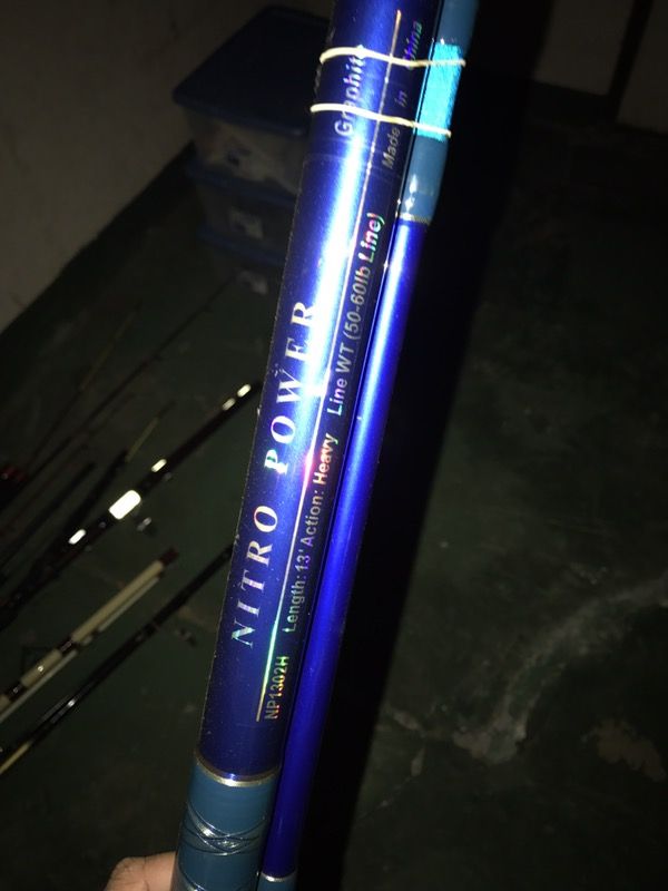 Nitro power ulua fishing pole