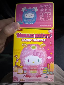 MARSHMALLOW MINISO Hello Kitty Candy Monster Surprise Box Figure