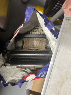 L.C. Smith Antique Typewriter