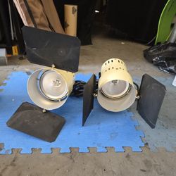 2 Smith Victor Stage Lights