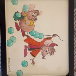 Disney lithograph