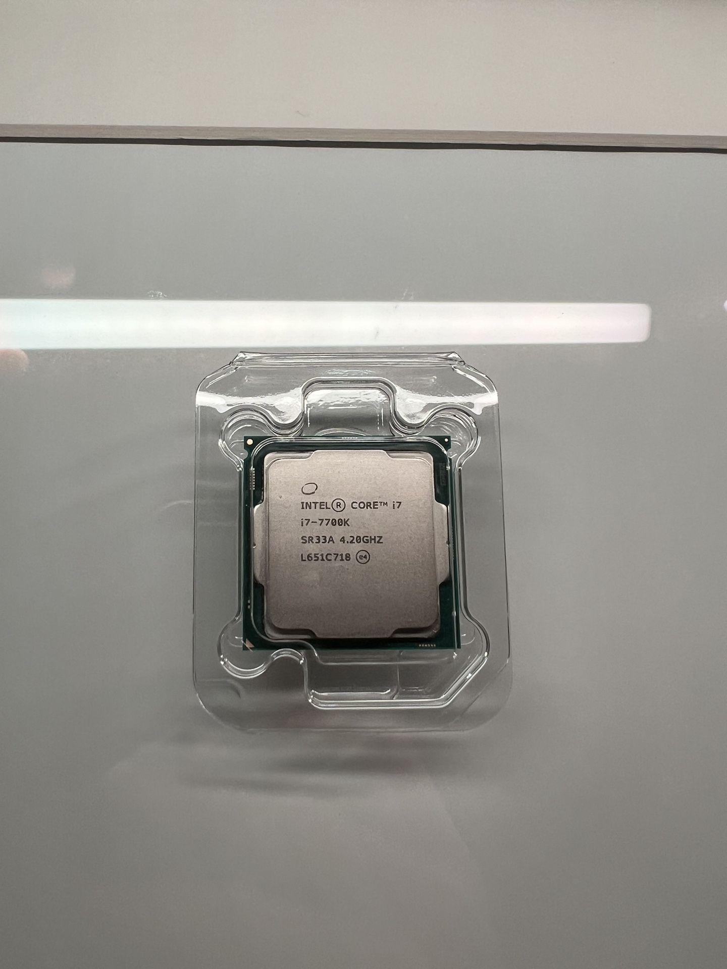 Intel i7-7700K CPU