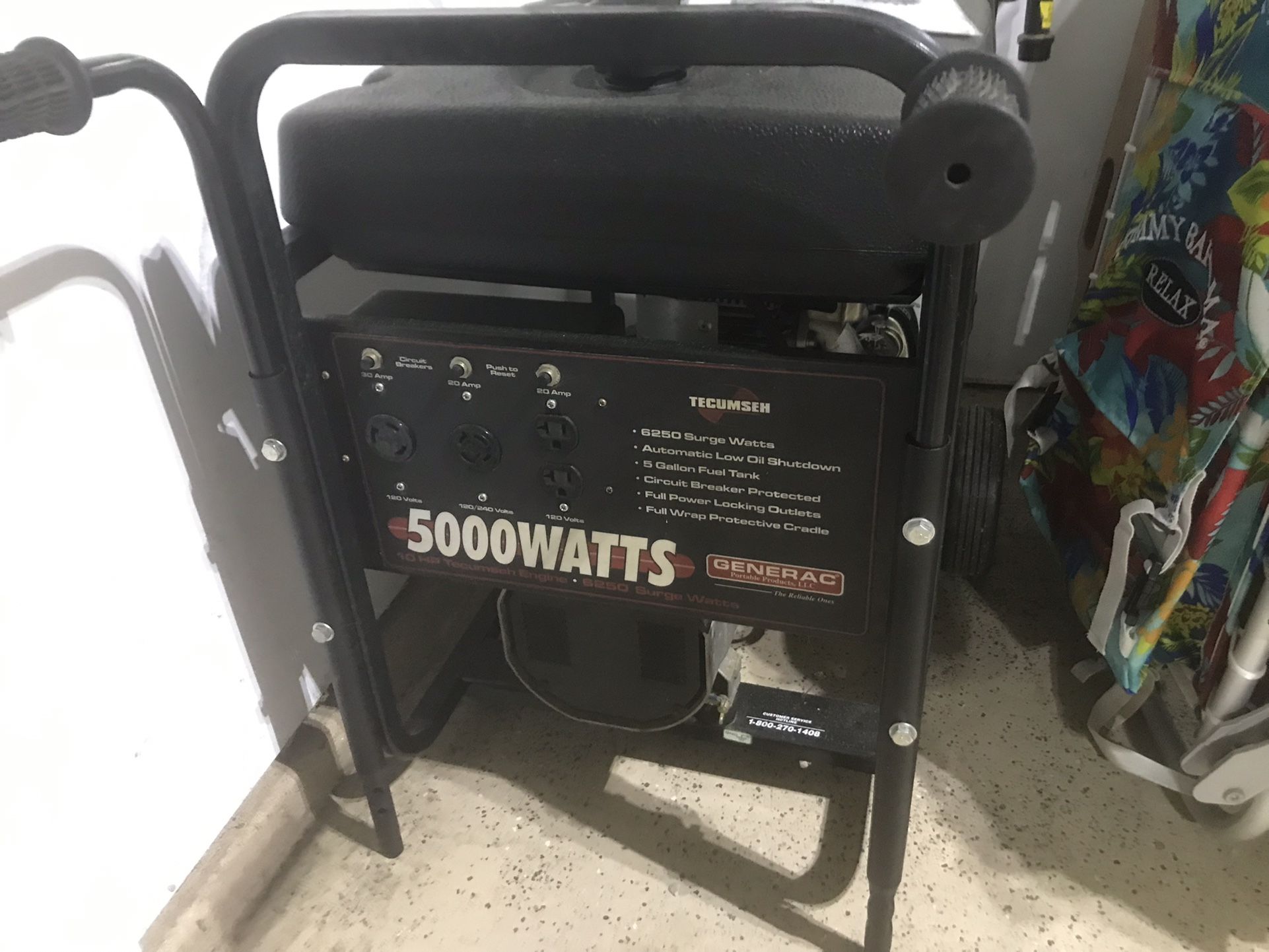 Generator Generatc 5000 And Honda 3500…neg