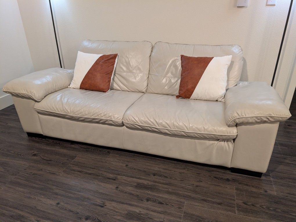 Leather Couch