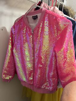 Girls Sparkly jacket Size 10/12