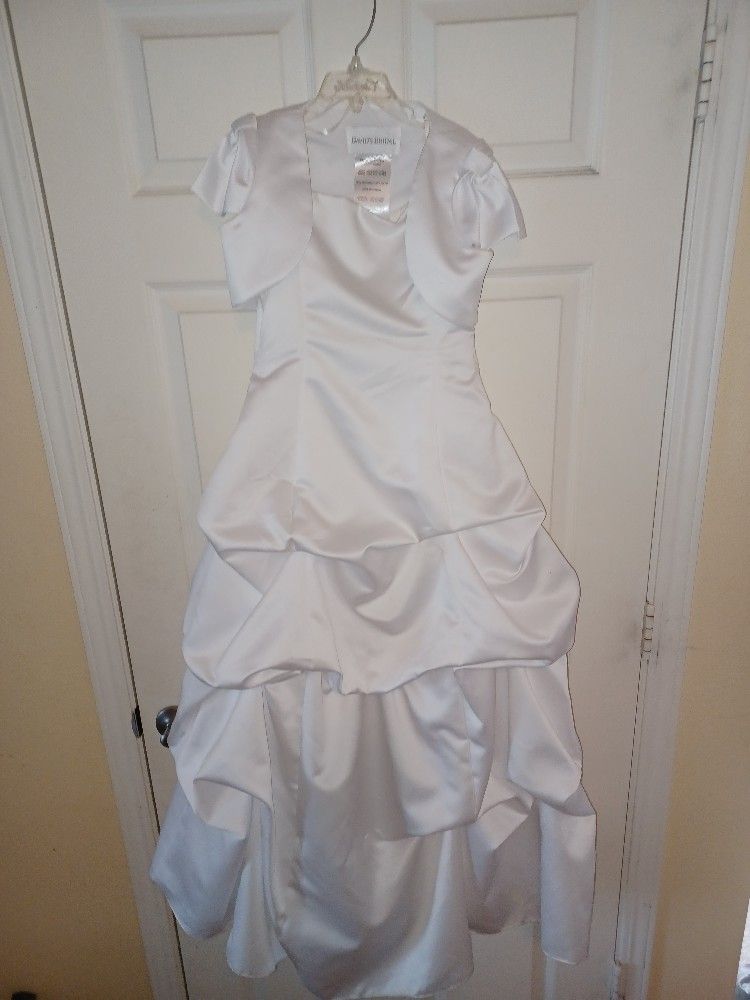 Girls Bridesmaid Dress( Size M)girls 8-10 or12 (Maybe