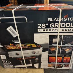 Brand New 28” Blackstone Griddle With Air Fryers 