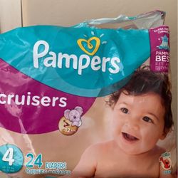 Size 4 Pampers Cruisers