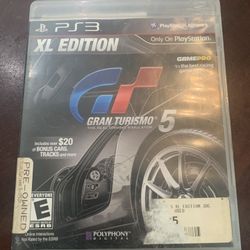 Gran Turismo PS3 XL Edition Game Complete 