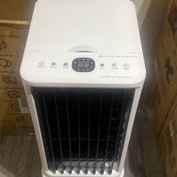 BIGOOSE Portable Air Conditioners w/4 Modes & 3 Speeds, Waterless Alert, 2.4-Gal Tank for 20H Cooling, 12H Timer, No Hose No Window Needed, 70Auto Swi