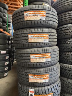 265/50/20 (4 new tires ) installed and balanced