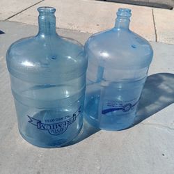 (2) Five Gallon Water Jugs 
