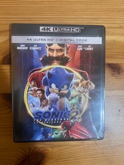 SONIC THE HEDGEHOG 2 4K UHD Brand New Sealed $20 Meet Up In Irving @dfwgoods