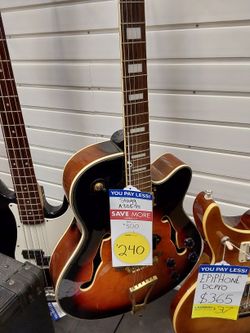 Stagg Hollowbody A-300 vs Guitar